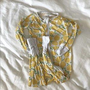 Little Sleepies Lemon Pajamas